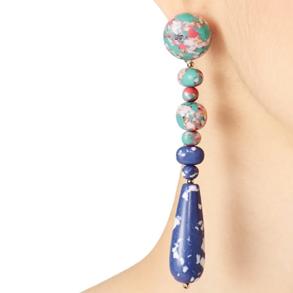 Lele Sadoughi Copacabana Earrings - Picture 1 of 4